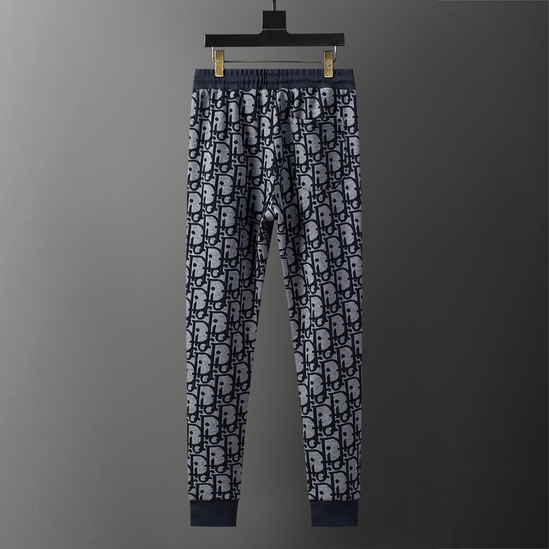 DIC132 New men's autumn and winter long sleeved suit top+pants clothing