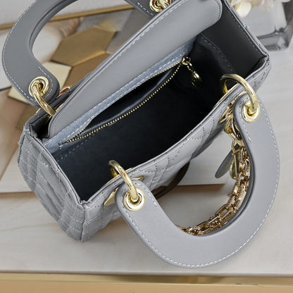 LDP56 Leather bag 17-15-8cm Hand bag