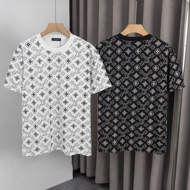 LVC008 Men's and women's summer short-sleeved T-shirt clothes