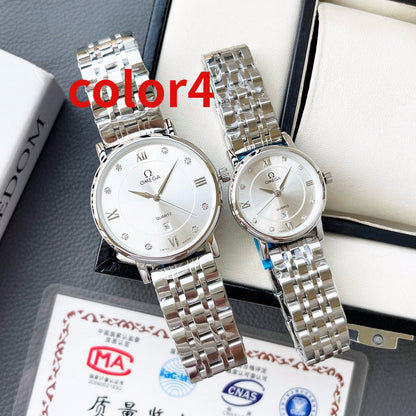 OW5  Lovers watch classic three-pin design noble atmosphere