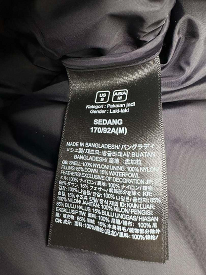 105918  Men's and women's classic down jacket from the north clother