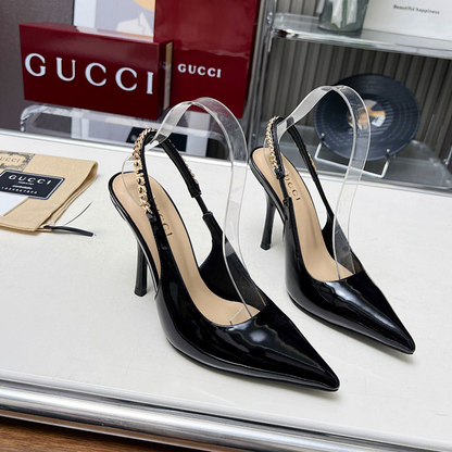 OGS30 Women Real leather 10.5CM shoes size 35-42 with box