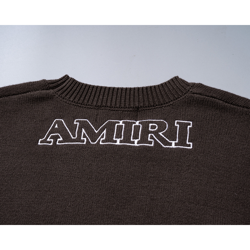 AMC100 New men's and women's autumn and winter sweaters, woolen sweaters, round neck pullovers, clothing