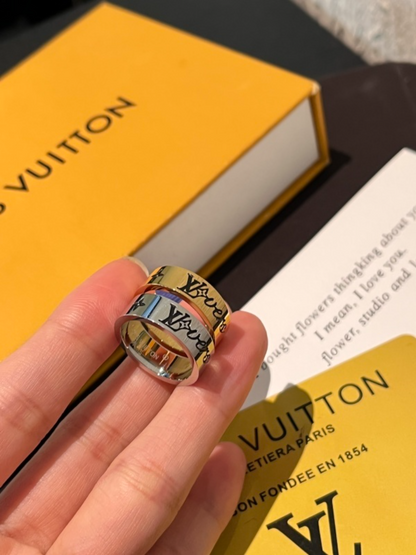 J149  Men's and women's titanium steel ring jewelry