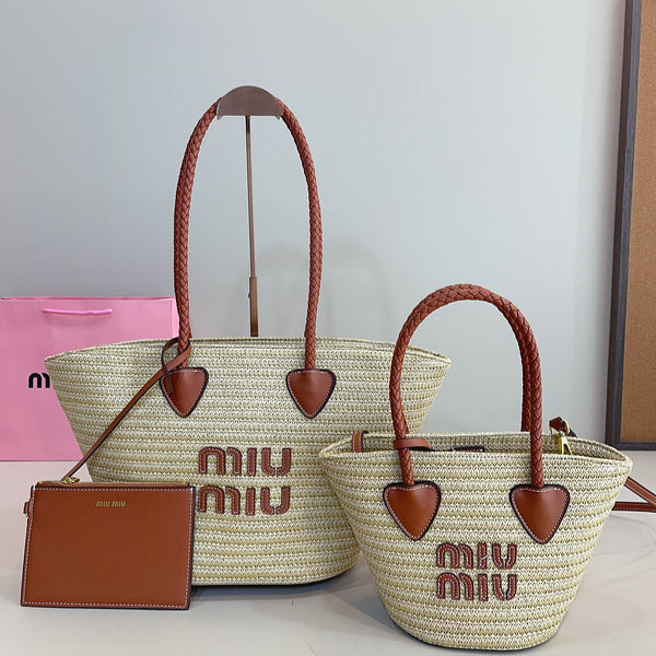 MMIB1  Leather Bag 24*14*27cm/ 15*12*18cm  Handbag
