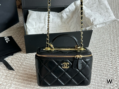 ACP65 Leather Bags 17-10CM Bag with Box