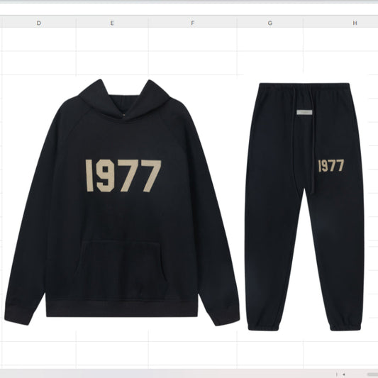 ESC18  New Men's and Women's Autumn/Winter Set Hoodie+Sports Pants Clothes