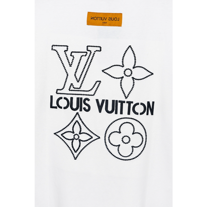 LVC49 New men's and women's summer pure cotton top T-shirt clothing