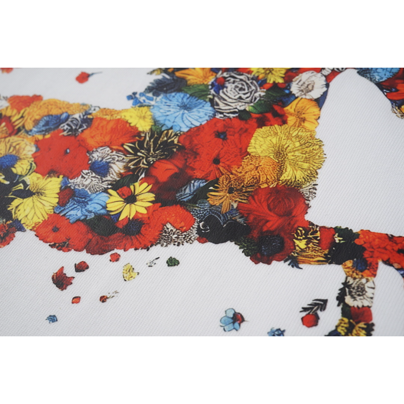 BUC036 New Year of the Horse Men's and Women's Summer Pure Cotton Top T-shirt Clothing