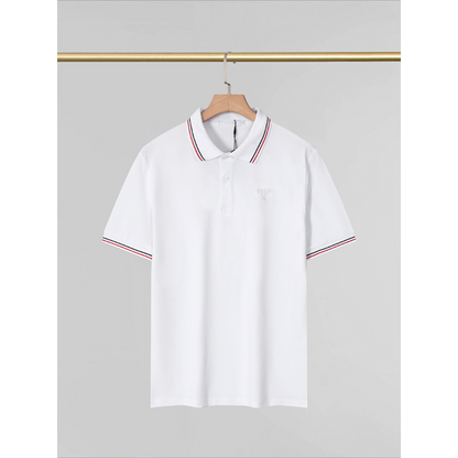 PRC50 New men's summer short sleeved polo collar clothing