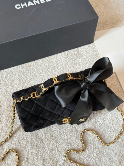 ACP54 Velvet Leather Bag 19-13CM Bags With Box