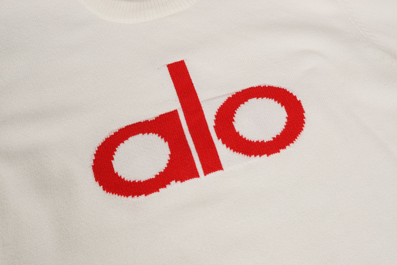 ALOC2 New autumn and winter men's and women's trendy brand new sweater jacquard letter clothing