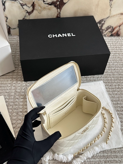 ACP71 Leather Bags 17CM Bag with Box