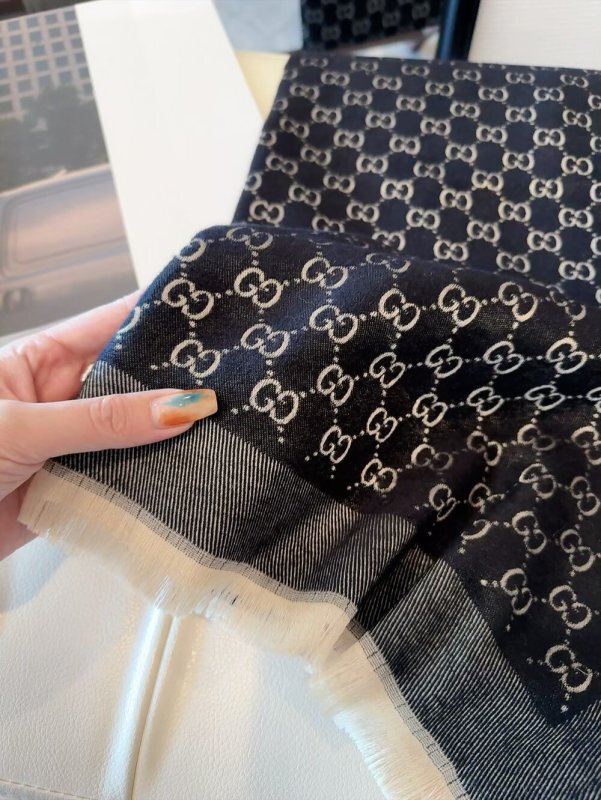 XGC15 Cashmere blend 65-195CM Silk Scarf