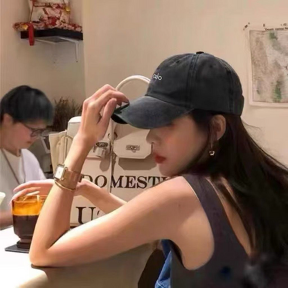 PALH6   Men's and women's new yoga hardtop vintage baseball caps, breathable sports sun protection hats