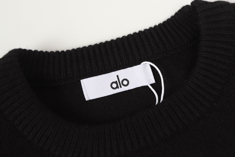 ALOC1 New autumn and winter men's and women's trendy brand new sweater jacquard letter clothing