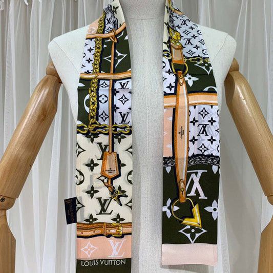 XLC17 Silk satin 8-120CM scarf