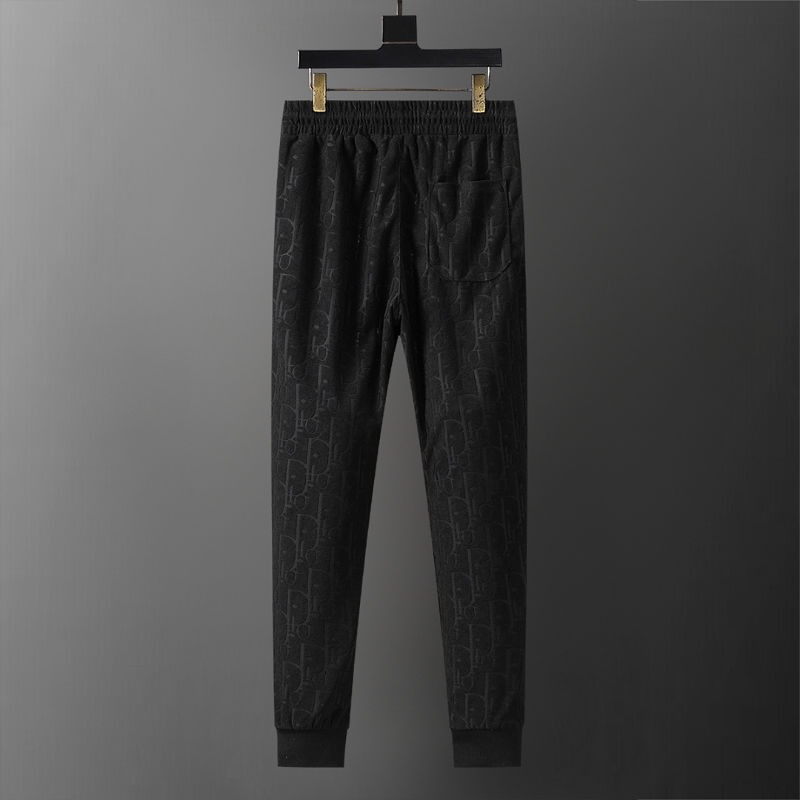 DIC131 New men's autumn and winter long sleeved suit top+pants clothing