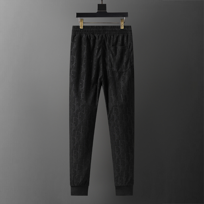 DIC131 New men's autumn and winter long sleeved suit top+pants clothing