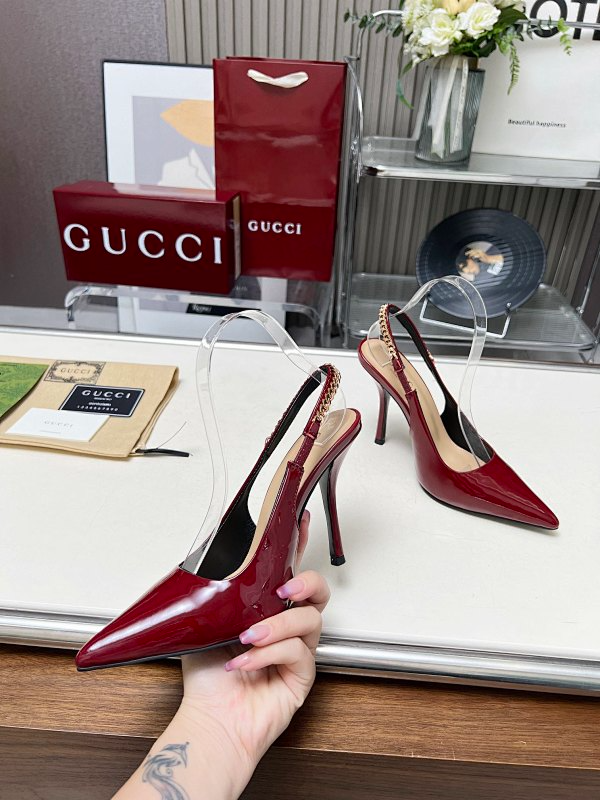 OGS30 Women Real leather 10.5CM shoes size 35-42 with box
