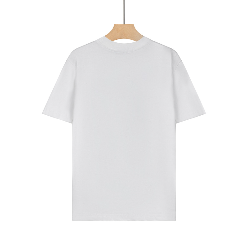 PRC36  New men's and women's summer pure cotton short sleeved top clothing