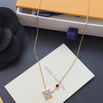 L192  Titanium steel bracelet necklace earrings set jewelry