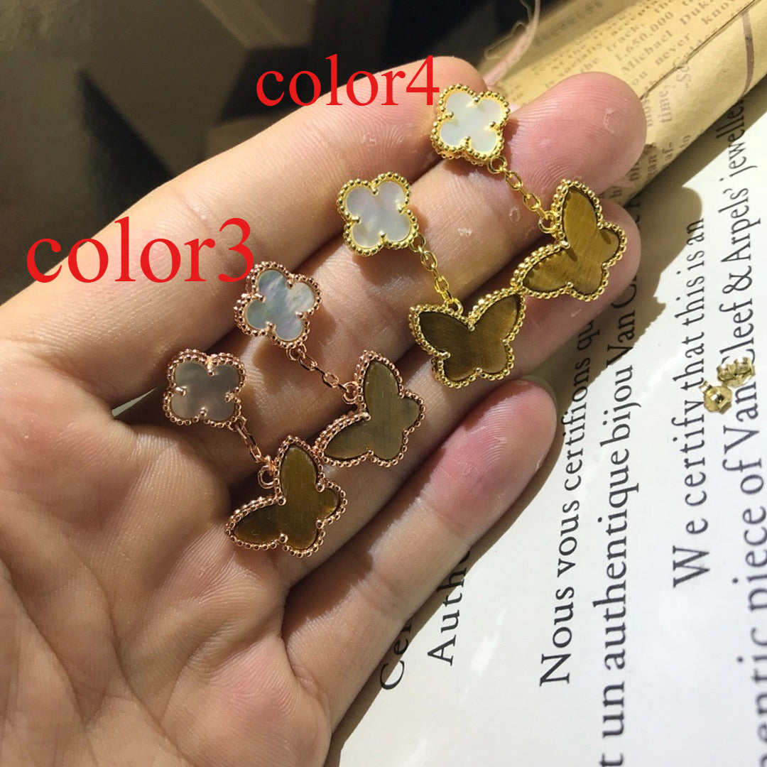 VAE52  Women's new butterfly earring jewelry