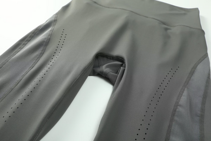 zalo3111   Women's Spring and Autumn Breathable Mesh Yoga Pants, High Waist Tight Waist, Sports Pants, Clothing