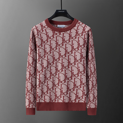 DIC201  New men's autumn and winter round neck sweater pullover sweater wool sweater clothing