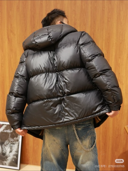 110334  New Li embroidery hooded down jacket Top quliaty 1:1 clothing