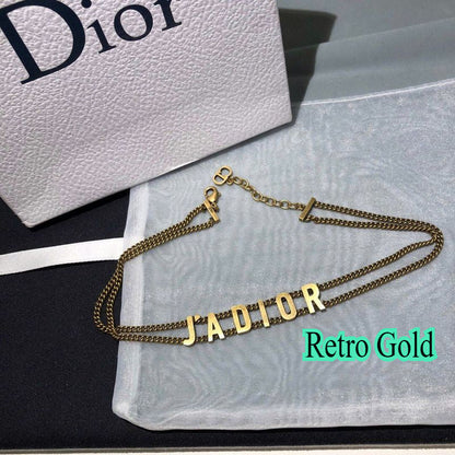 DN104 Necklace copper plating gold Jewelry