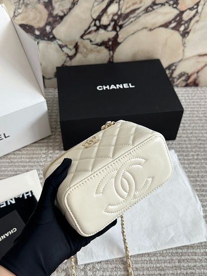 ACP71 Leather Bags 17CM Bag with Box