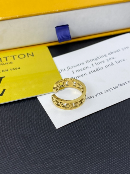 J147   Women's Titanium Steel Ring Jewelry