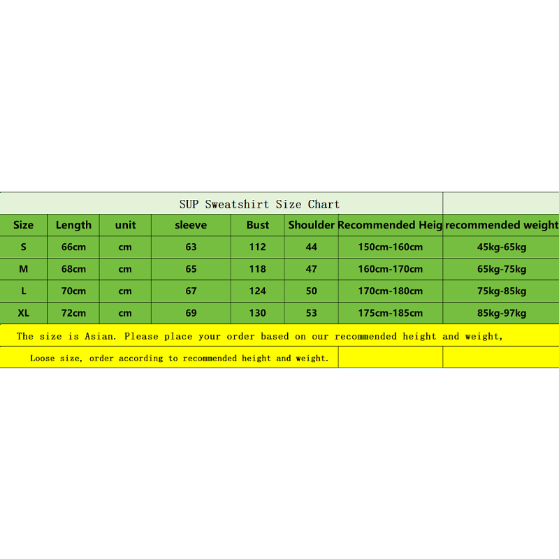 SUPC4    High quality hoodies for autumn and winter Clothing