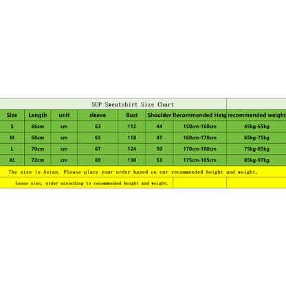 SUPC4    High quality hoodies for autumn and winter Clothing
