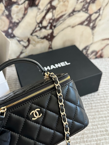 ACP67 Leather Bags 18CM Bag with Box