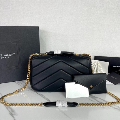 LYP43 Leather Bag 24-14-6CM Shoulder Bags