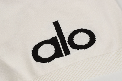 ALOC1 New autumn and winter men's and women's trendy brand new sweater jacquard letter clothing