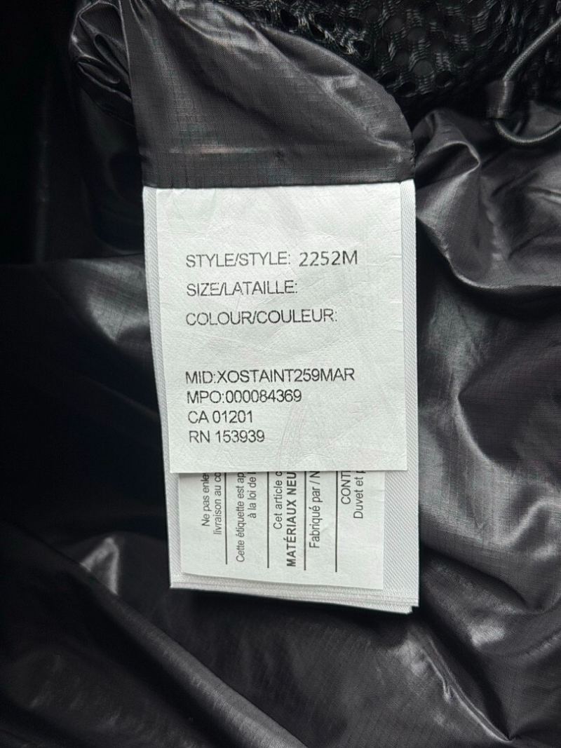 110402    New Men's and Women's Puff Down Jacket clother