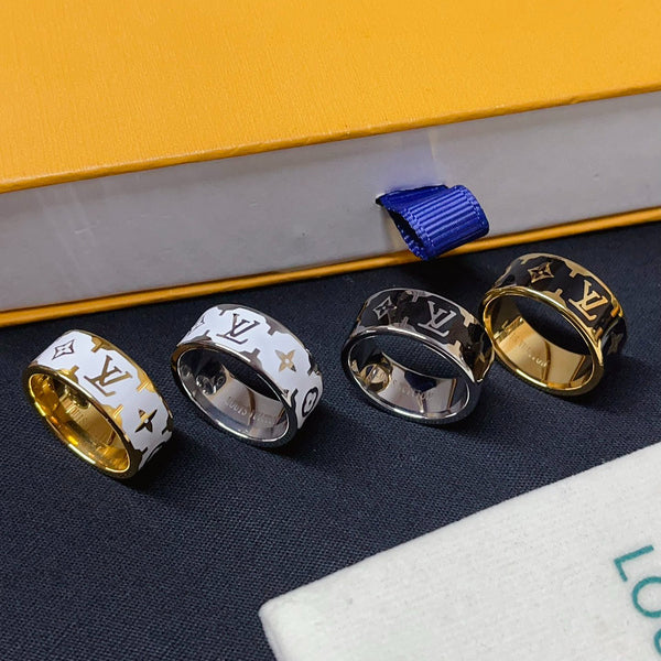 J140   Men's and women's titanium steel ring jewelry