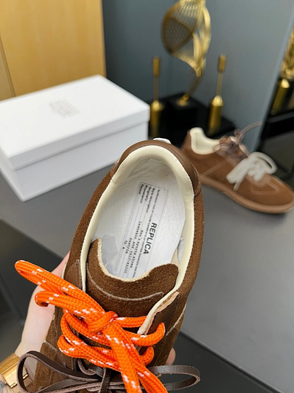 OMS1 Leather Shoes Women 35-40 Man 40-45 with box