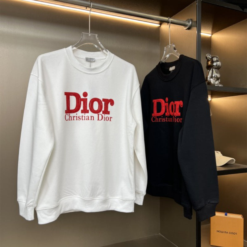 DIC134 New men's and women's round neck long sleeved sweatshirt casual clothes
