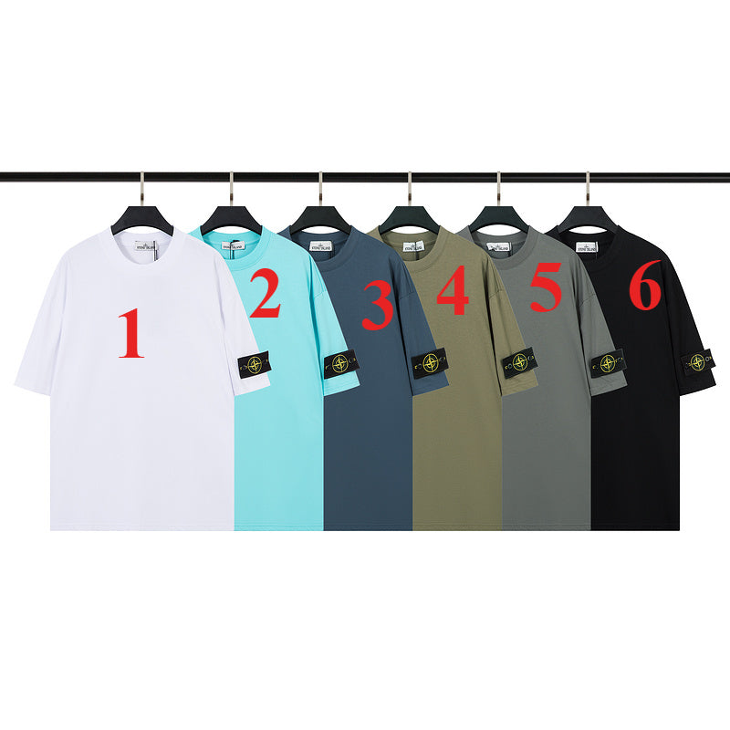 STC25 Men's and women's summer short-sleeved T-shirt clothes