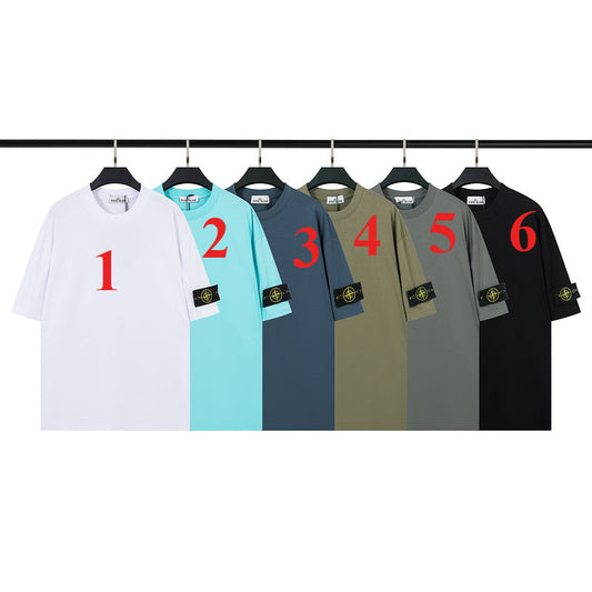 STC25 Men's and women's summer short-sleeved T-shirt clothes