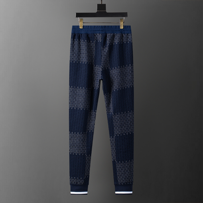 LVC301 New men's autumn and winter long sleeved suit top+pants clothing