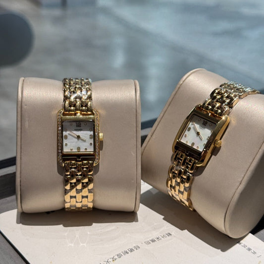 HW1  Women's new versatile 23x23mm watch steel