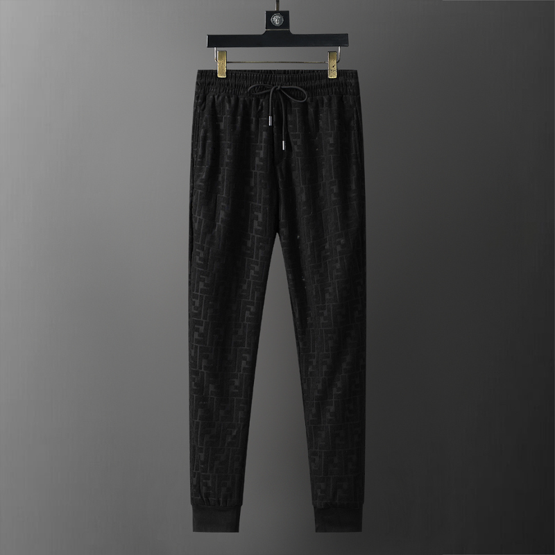 FDC120 New men's autumn and winter long sleeved suit top+pants clothing
