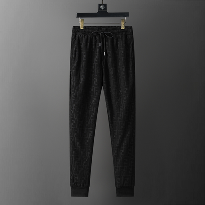 FDC120 New men's autumn and winter long sleeved suit top+pants clothing