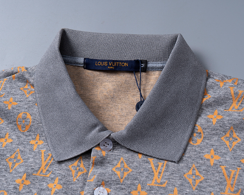 LVC037 New men's short sleeved polo top+shorts clothing