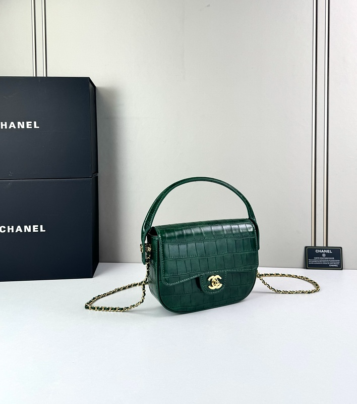 LCP00 Leather bag 19-14-5CM Shoulder bags